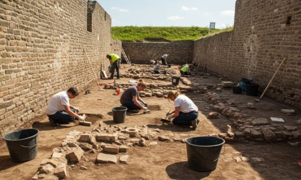 Ruderne: Unearthing Denmark’s Ancient Castle Ruins