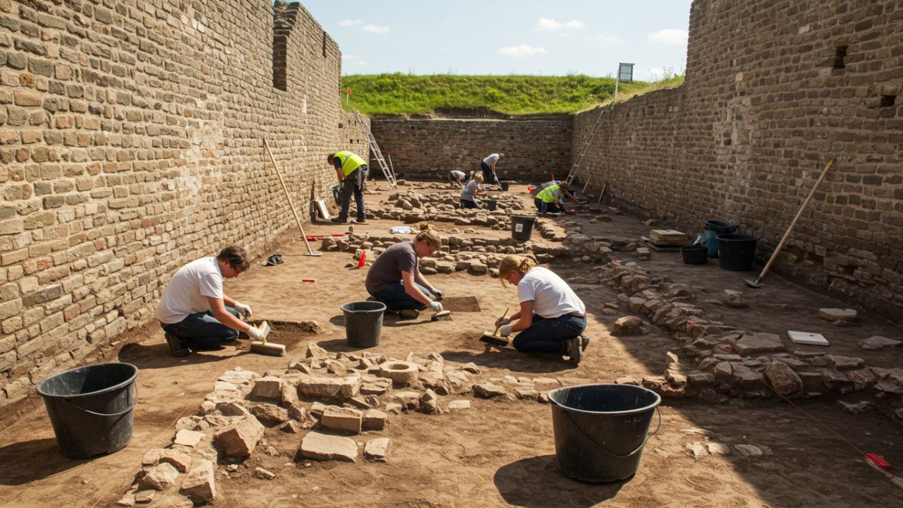 Ruderne: Unearthing Denmark’s Ancient Castle Ruins